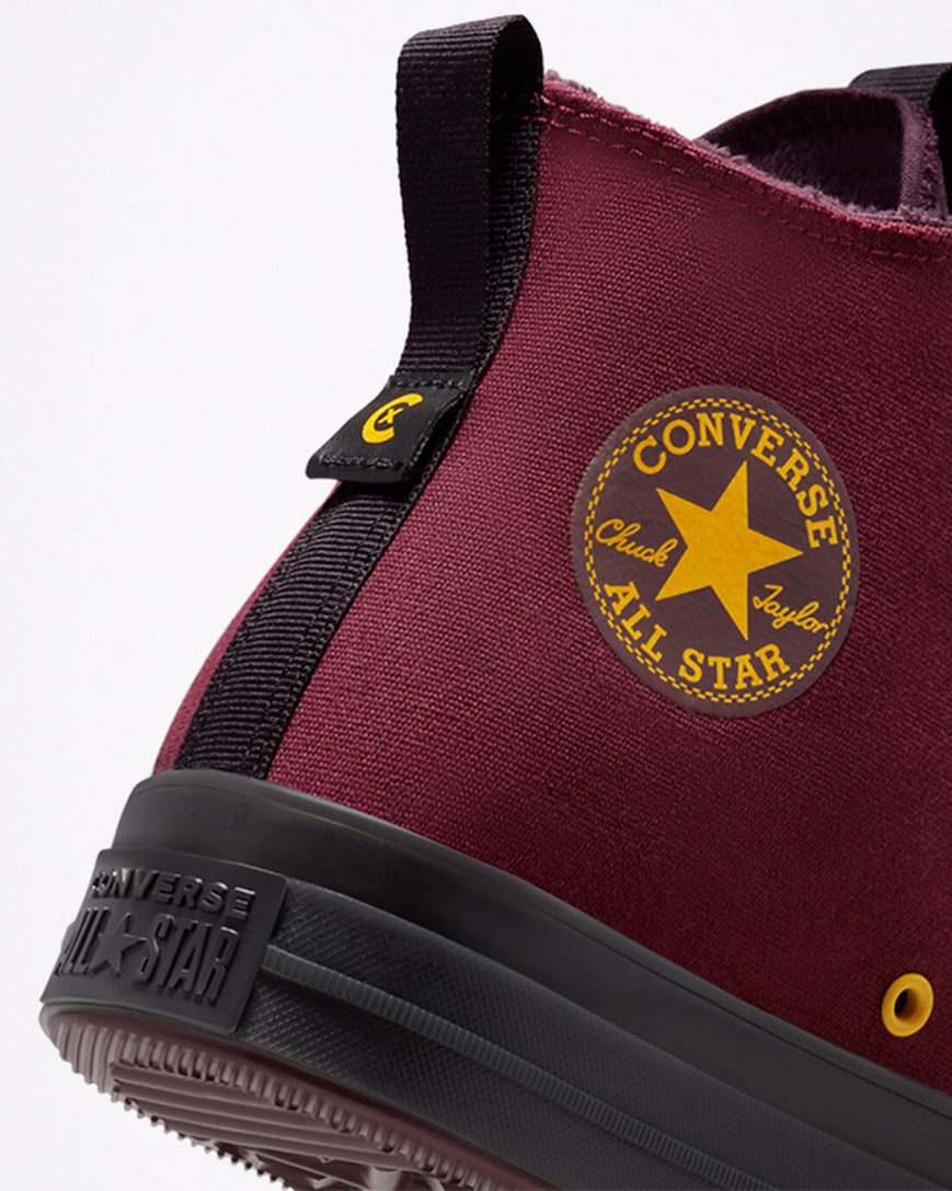 Women's Converse Chuck Taylor All Star CX Explore Counter Climate High Top Shoes Dark Red / Black Pink | AU 38E49D